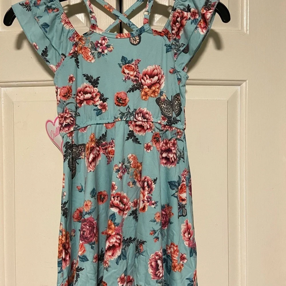 💎Girls flare dress